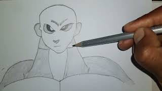 How To Draw Jiren From Dragon Ball Jiren The Gray Step By Step Easy Drawing For Beginners