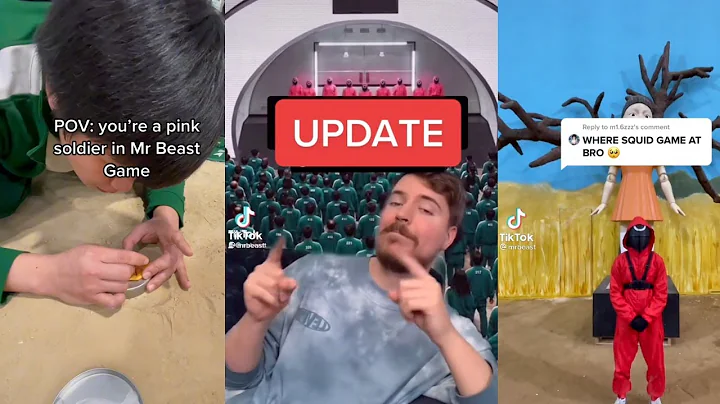 MrBeast - Squid Game - Tiktok compilation 2022