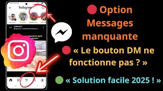 Bouton Dm Instagram Indisponible ? Correction Du Problème Doption De Messagerie Manquante Resimi