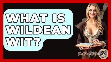 What Is Wildean Wit? - The Prose Path