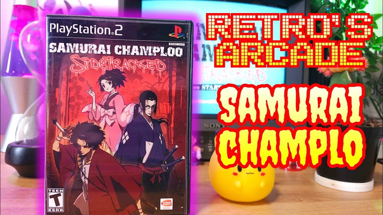 レア CHAMPLOO CRATES Ⅱ SAMURAI SOUL Playstation 2 Samurai Champloo PS2 Bandai Sony Video Game