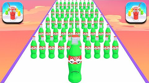 Juice Run in All Levels Mobile Game iOS,Android Walkthrough Update Max Gameplay New Trailer TRKJHSVM