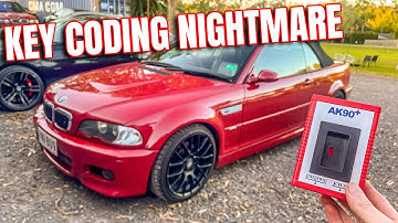 BMW E46 & E39 AK90 Key Programming Attempt EWS3 EWS4