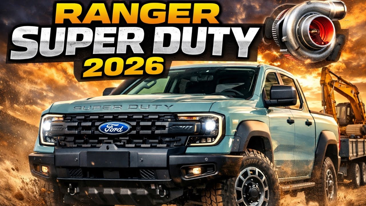 Ford Ranger Super Duty 2026: Precio, Motor V6 Diésel, Potencia, Autonomía, Remolque y ReviewCompleta
