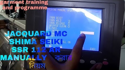 SHIMA SEIKI SSR 112 AR MONITOR AR KAJ // FOLDER AR KAJ