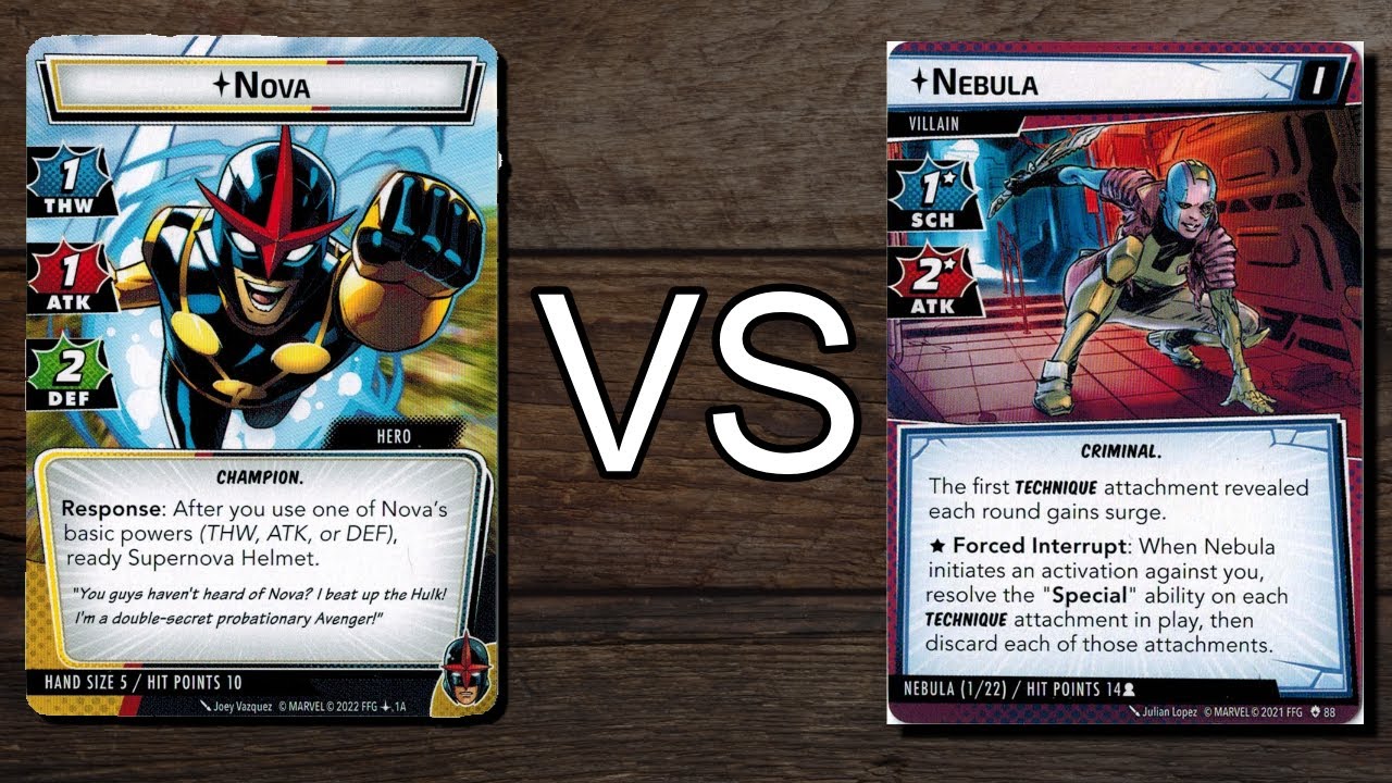 Nova vs. Nebula - Marvel Champions the Card Game