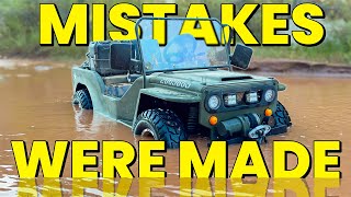 We Broke The Mini Jeeps and Had To Be Rescued