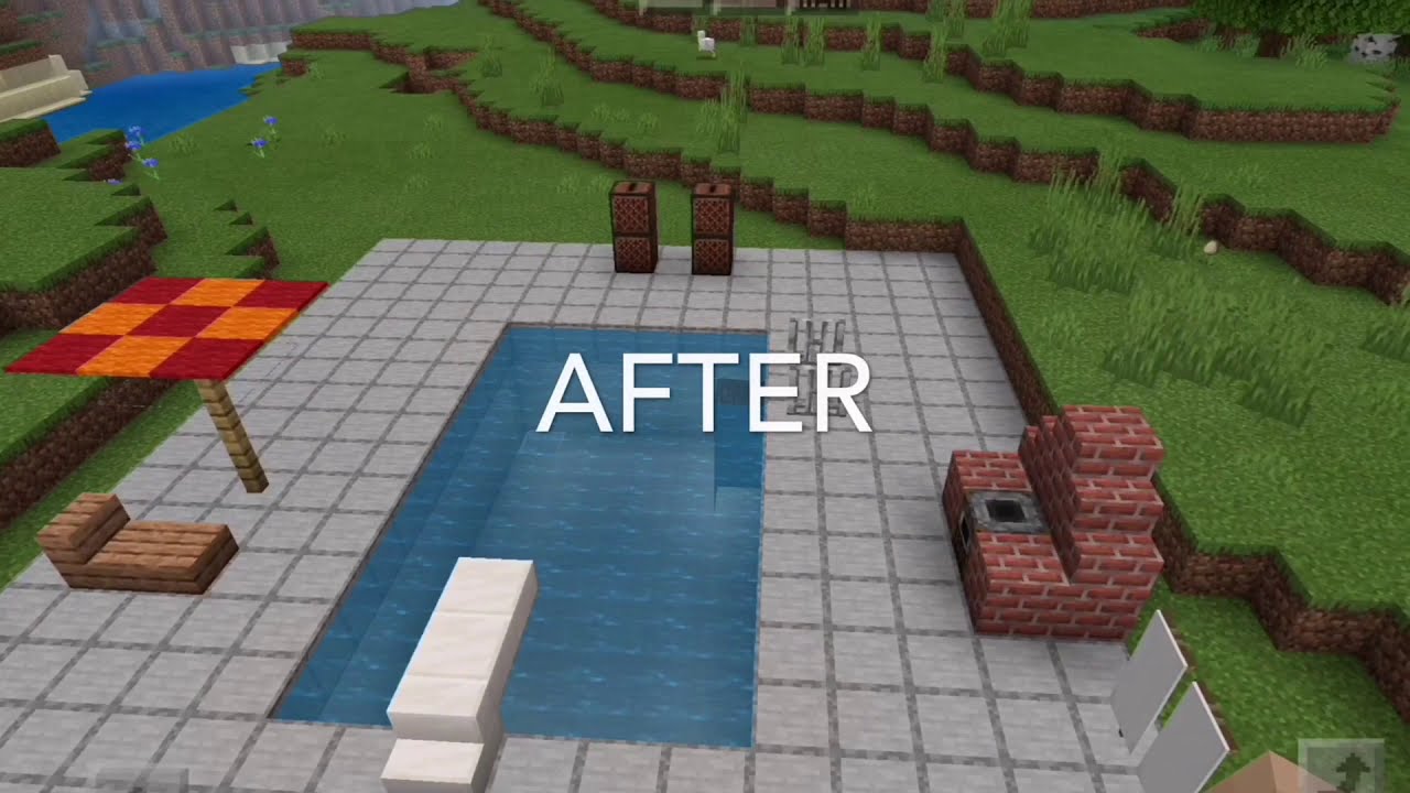 How to build a pool (Minecraft tutorials #2) - YouTube