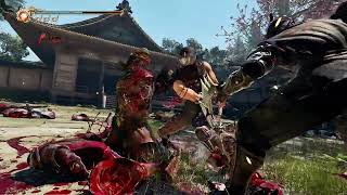 Ninja Gaiden 2 White - Chapter 2 Courtyard Battle (Master Ninja)