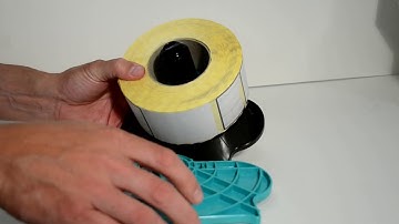 Toshiba TEC B SA4T installing a new labels