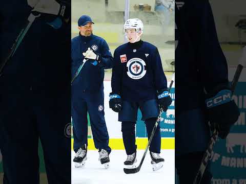 Visor Viggo Björck mic’d up #gojetsgo