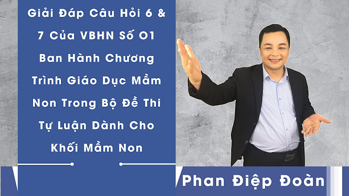 Ban hánh các văn bản của giáo dục mầm non