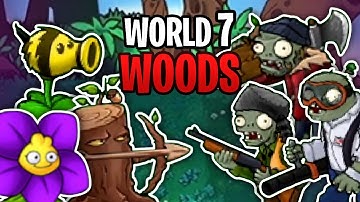 Retreating to the Woods in World 7 - PvZ DLC Mod Pt.2