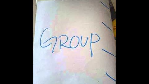 AKP 202 :The Difference between a Group and a Team (Group).