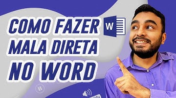 Como Fazer Mala Direta no WORD com MODELO de Excel pronto GRÁTIS e RÁPIDO