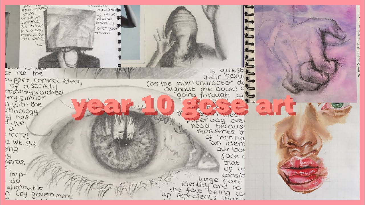 A Year 10 Gcse Art Sketchbook Youtube