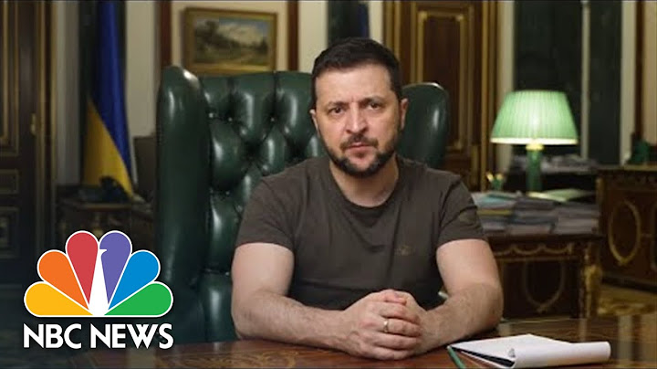 Ukraine's Zelenskyy Dismisses Appeasing Russia To End War