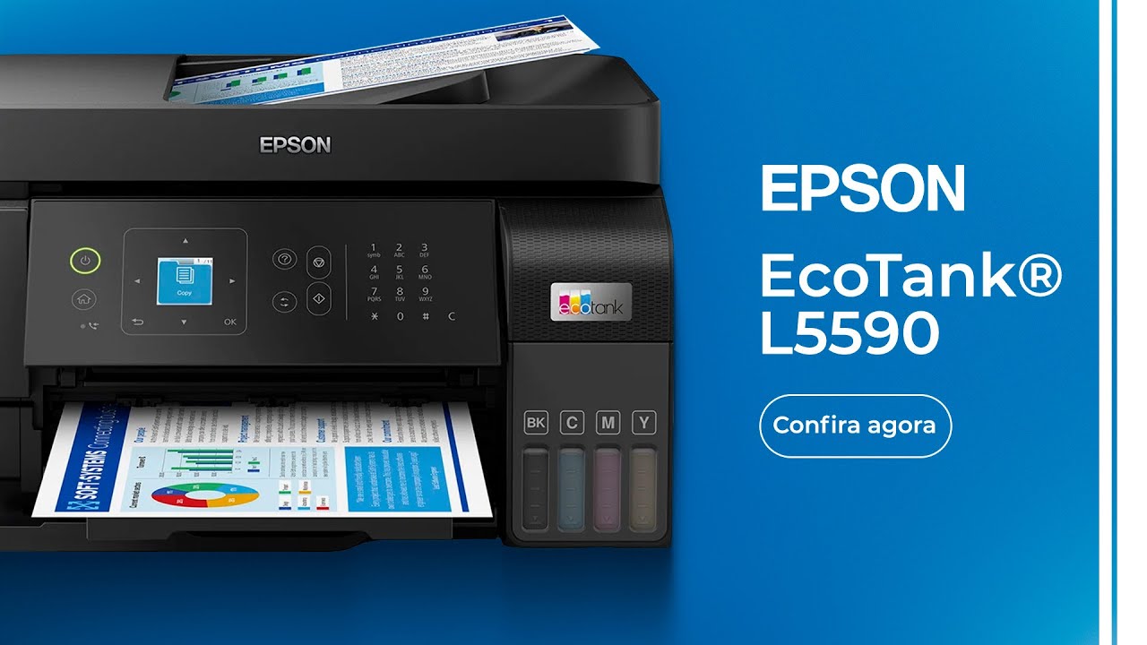 Impressora Multifuncional Tanque de Tinta Ecotank L5590 Colorida