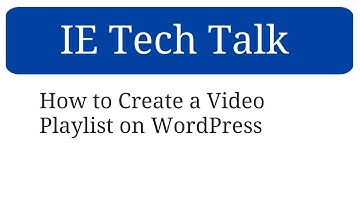 How to Create a Video Playlist on WordPress