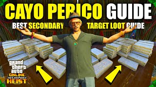GTA 5 Online SOLO Elite Cayo Perico Heist Guide! (BEST Secondary Target Loot SECRET)