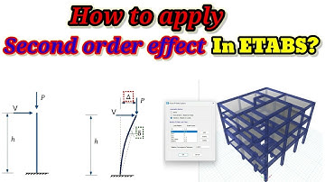 P-Delta in Etabs