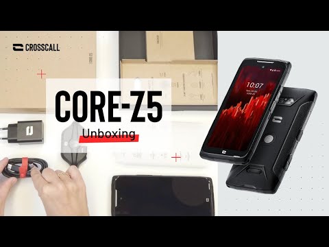 UNBOXING CROSSCALL CORE-Z5