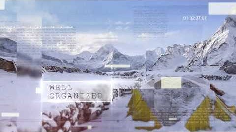 Modern Parallax Slideshow - After Effects Template