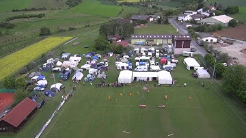 MikroKopter - Uncut video: the Landkamp meeting from the sky