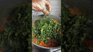 Local vegetable sauce. #trendingshorts #vegetablesauce #vegetables #explore #food #nigerianfood