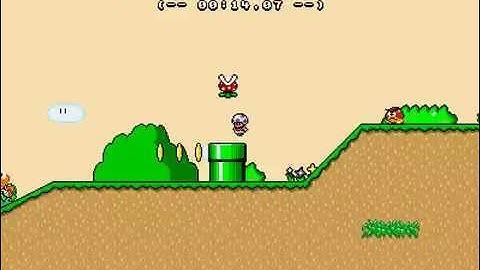 SMBX Custom Level - Just a level for tips (Speed Run)