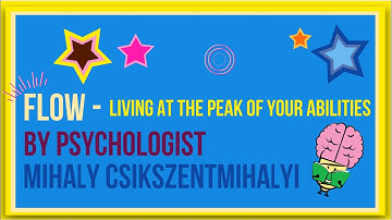 FLOW - Living at the Peak of Your Abilities By Mihaly Csikszentmihaly: Animated Summary.