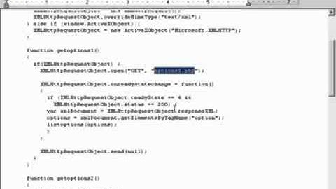 Using Ajax and XML - Ajax Tutorial - Ajax Tutorial