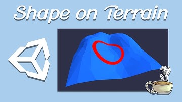 Writing Shaders In Unity - Coordinate Based Shape on Terrain - Beginner Tutorial