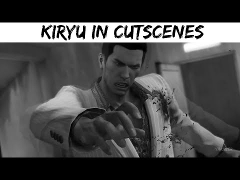 kiryu in cutscenes vs in game