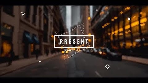 Geometric Opener After Effects Templates