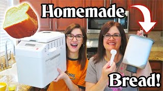 Making Bread in Our Vintage Bread Machine!