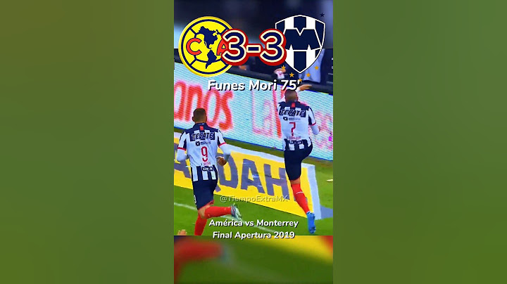 America vs Monterrey Final Apertura 2019 Parte 1 #football #futbol Monterrey Mohamed Campeon