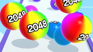 Ball Run 2048 - All Levels Gameplay Android, iOS ( Levels 769 - 791 )