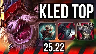 Kled Vs Tryndamere Top 904, Legendary Kr Master 25.22