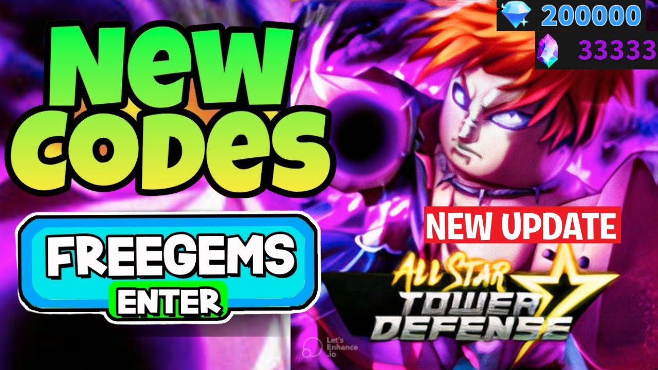 BIG UPDATE HOJE NEW CODE E GOJO 7 STAR ALL STAR TOWER DEFENSE 