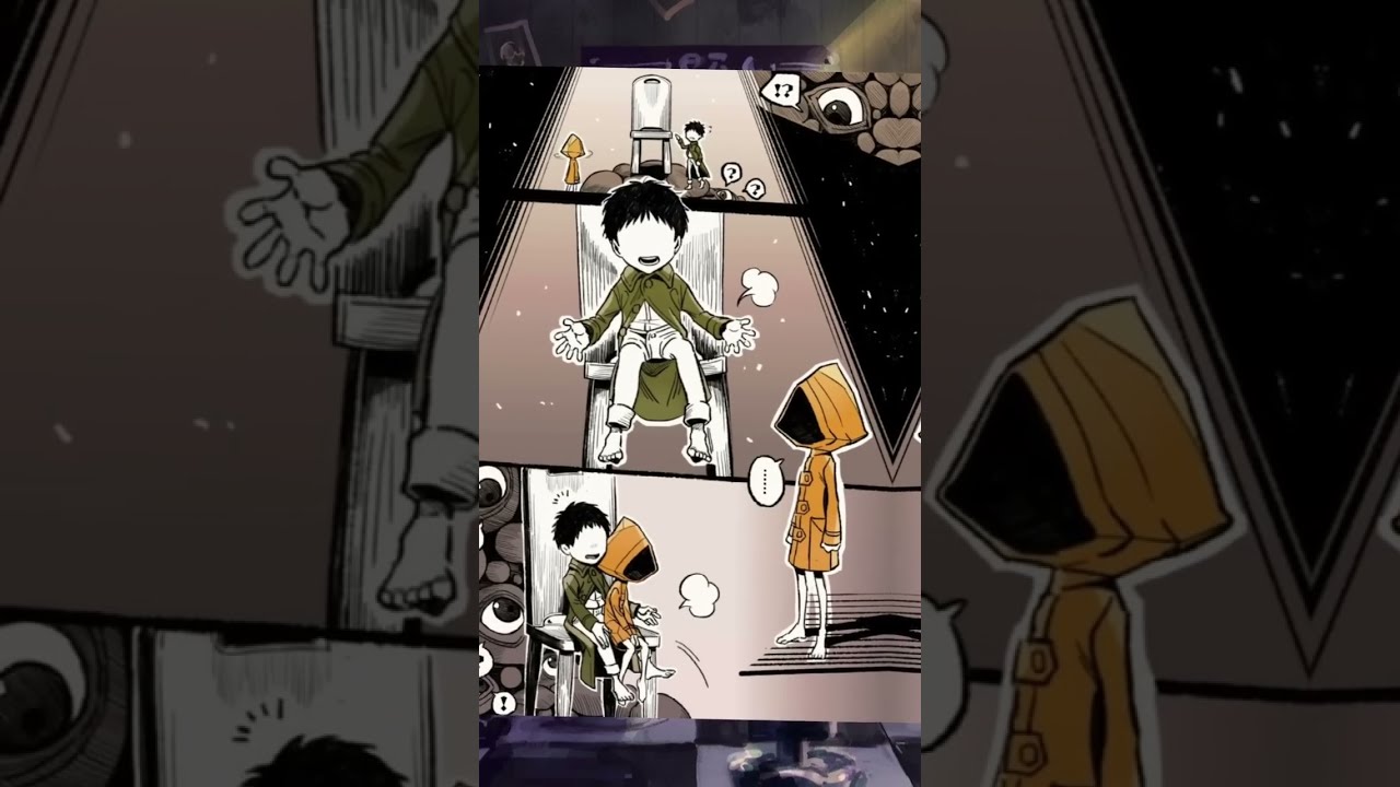 Little Nightmares 2 Mono X Six Short Comic