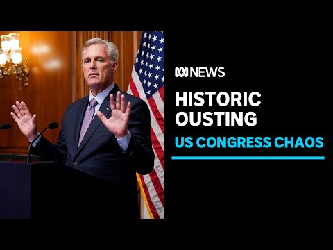 Chaos in Congress with Republican Speaker Kevin McCarthy voted out of office | ABC News