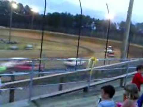 Moler Raceway Park Chevette Heat 2 6-6-08 (part 1)