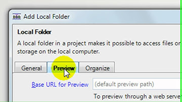 How to preview through a web server
