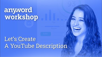 Anyword Workshop: Let