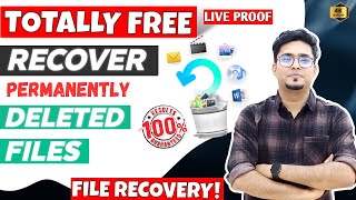 TOTALLY FREE - DATA Recovery Software 2023 | Recover Permanently Deleted Files [100% FREE  PART-2 ]