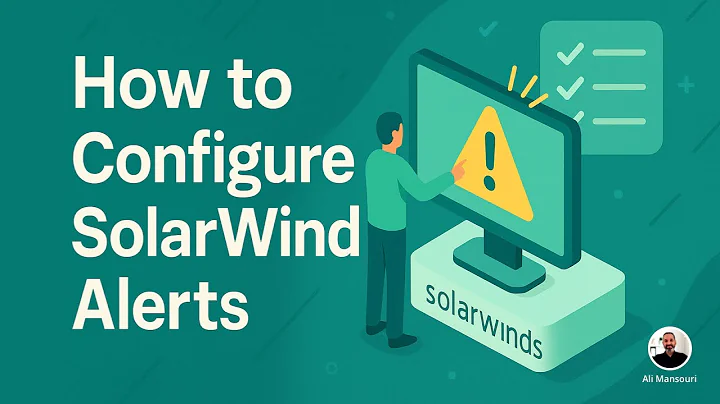 SolarWinds tutorial for beginners: How to Configure SolarWinds Alerts