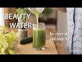 4 BEAUTY WATER RECIPES for glowing skin and thicker hair growth