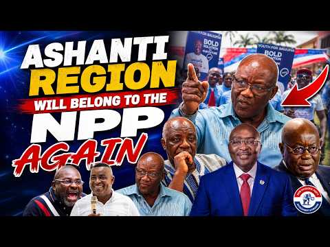 I WILL LEAD THE NPP TO TAKE BACK ASHANTI REGION AS NATIONAL CHAIR 😳🔥