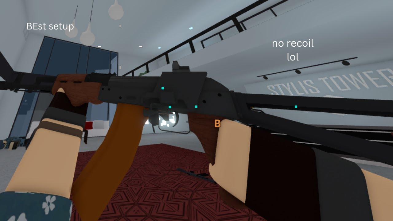 Roblox R74 No recoil ak74 setup (roblox phantom forces) - YouTube
